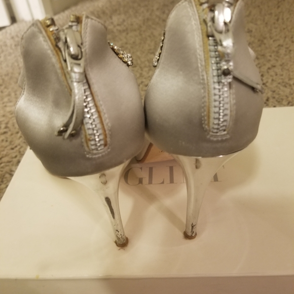 Glint Rhinestone Sparkle High Heels - Picture 3 of 6